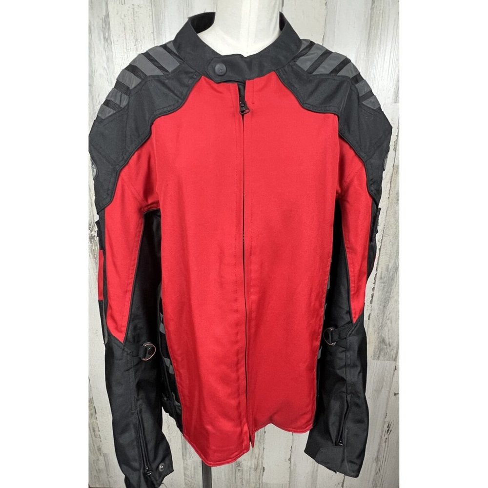 2XL Joe Rocket Military Spec Men's Motorcycle Padded Jacket EUC